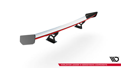 Carbon Spoiler With Internal Brackets Uprights V.2 + LED suitable for BMW 1 M E82