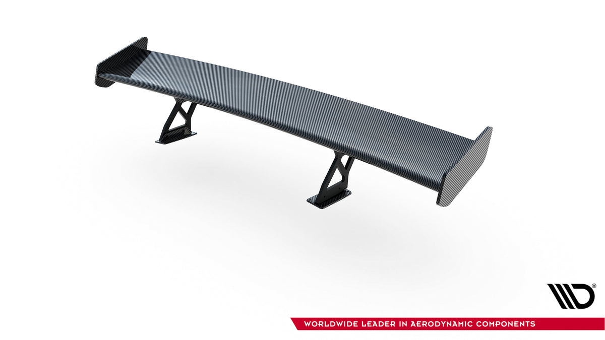Carbon Spoiler With Internal Brackets Uprights V.1 + LED suitable for BMW 1 M E82