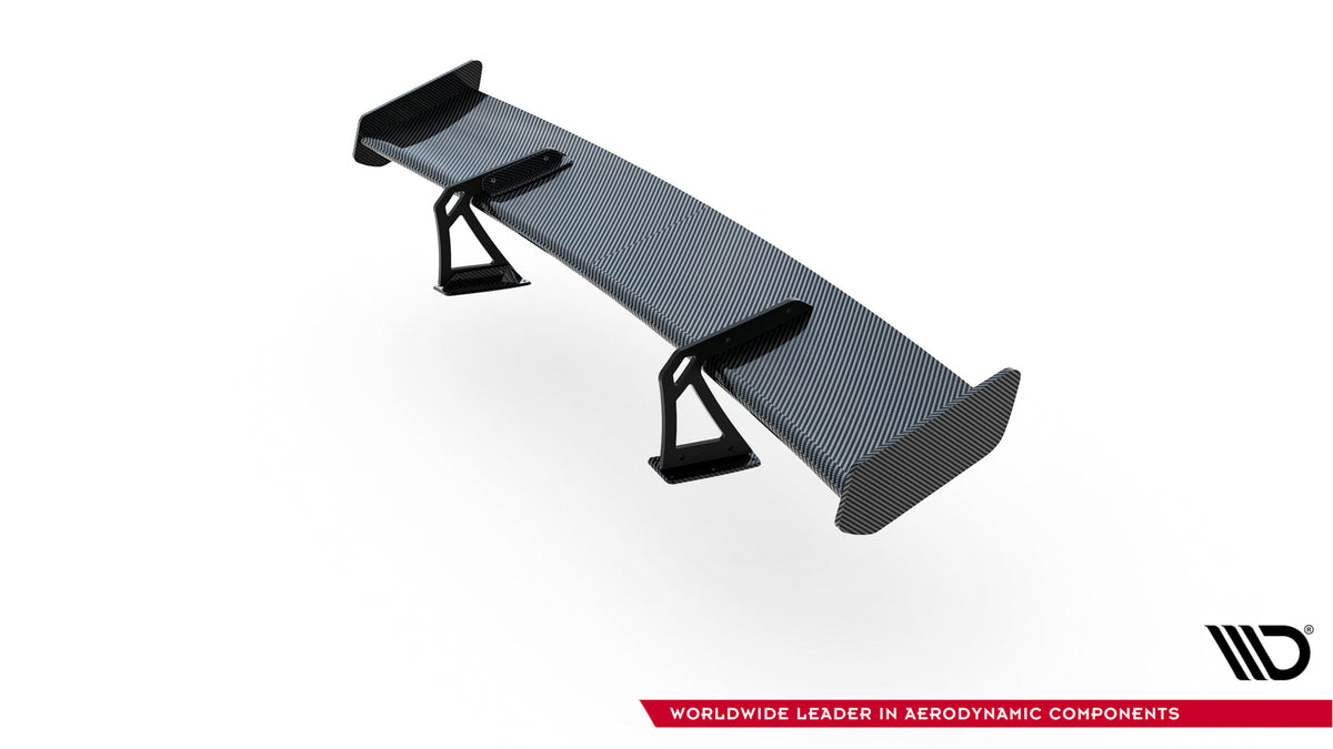 Carbon Spoiler With Upper Swan Mounting + LED suitable for BMW 1 M E82