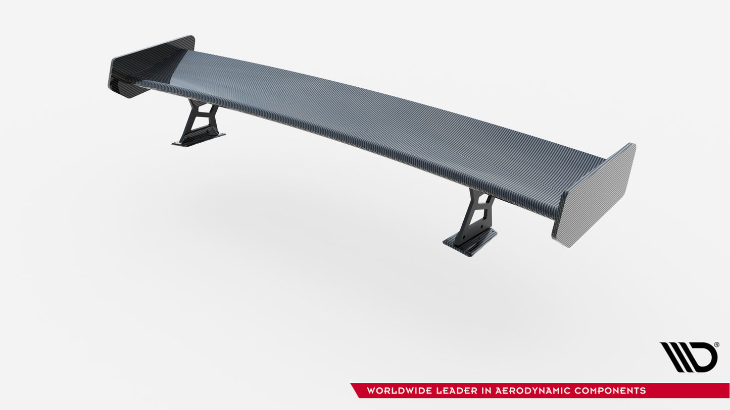 Carbon Spoiler With External Brackets Uprights suitable for BMW 3 Coupe E46