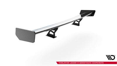 Carbon Spoiler With Internal Brackets Uprights suitable for BMW 3 Coupe E46