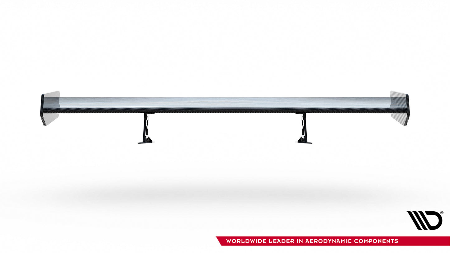 Carbon Spoiler With Internal Brackets Uprights suitable for BMW 3 Coupe E46