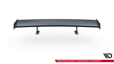Karbonowy Spoiler Z Wewnętrznymi Wspornikami + LED pasujący do BMW 4 F32 / 4 F32 M-Pack Coupe