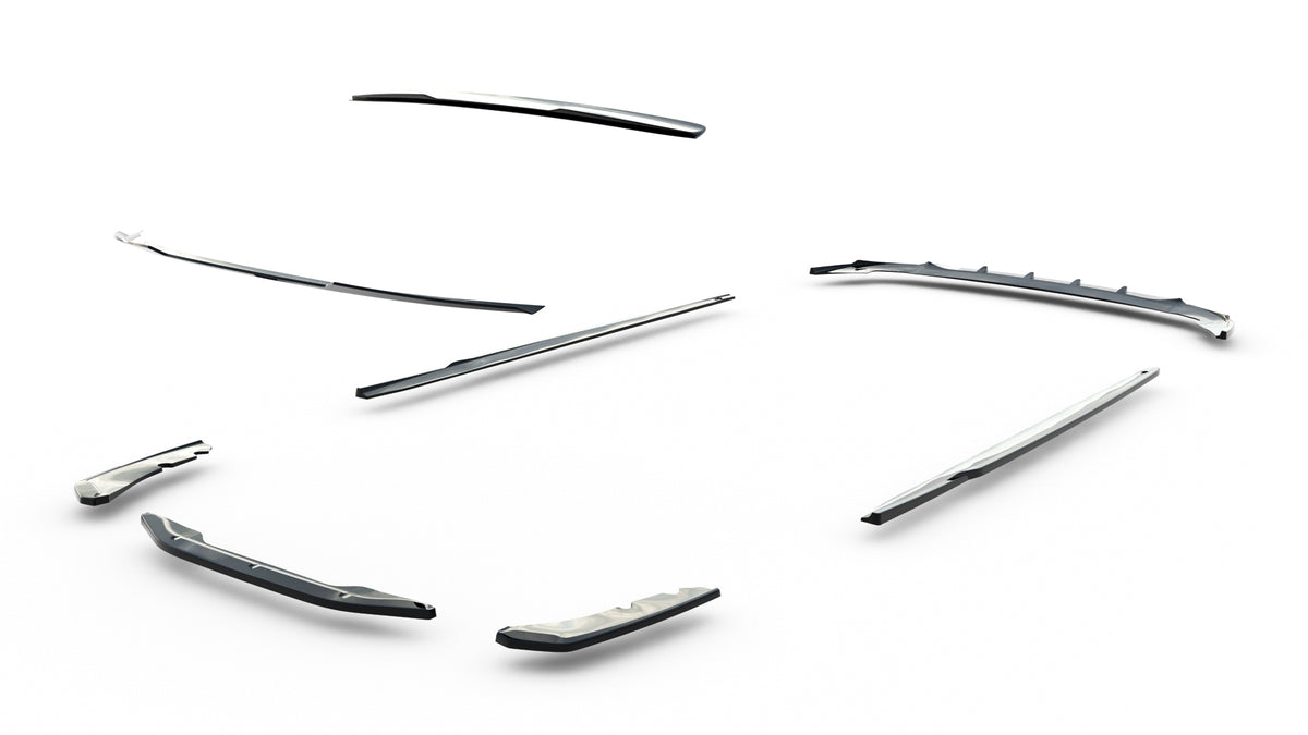 Ensemble Diffuseur V.2 compatible avec BMW 2 Gran Coupe M-Pack F44