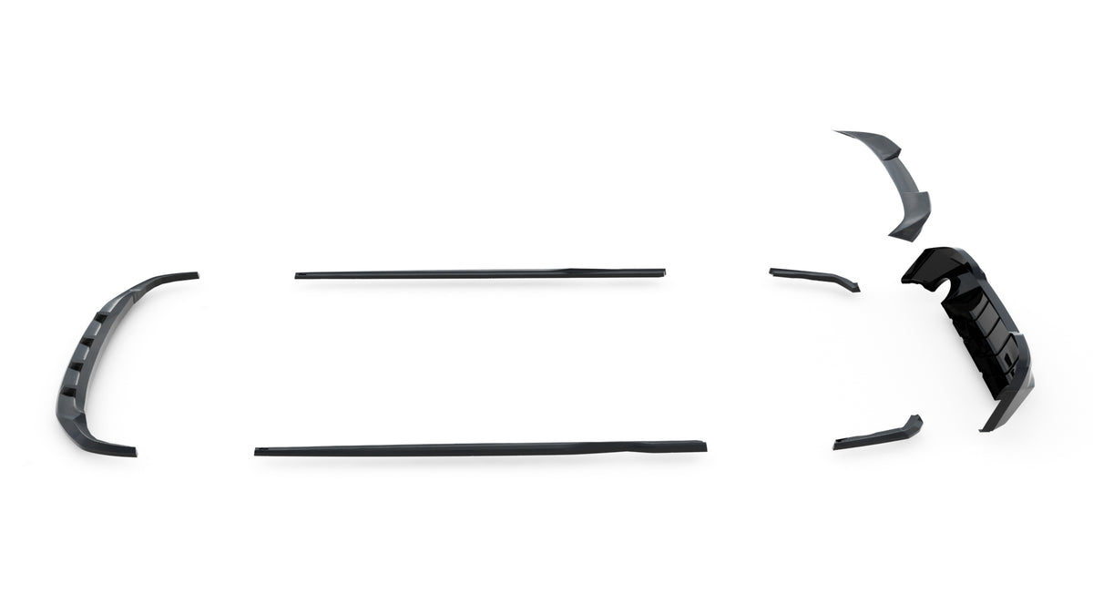 Ensemble Diffuseur V.2 compatible avec BMW 2 Coupe G42