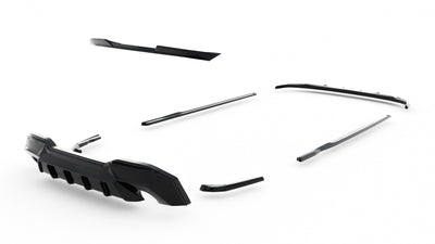 Ensemble Diffuseur V.2 compatible avec BMW 2 Coupe G42