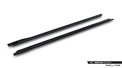 Side Skirts Diffusers V.2 suitable for BMW 740d xDrive M-pack / 740i xDrive M-Pack G70