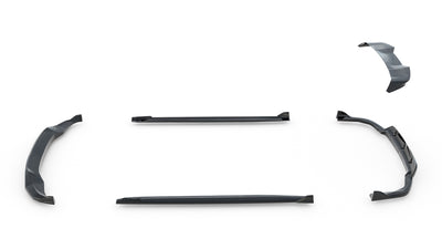 Diffusor Satz V.1 passend für BMW X5 M-Pack G05 Facelift