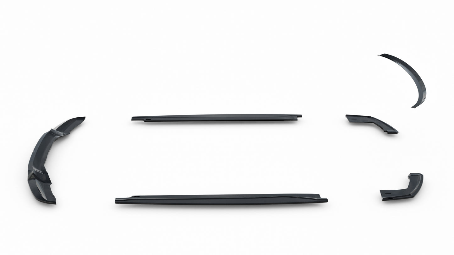 Ensemble Diffuseur V.1 BMW X6 M-Pack F16