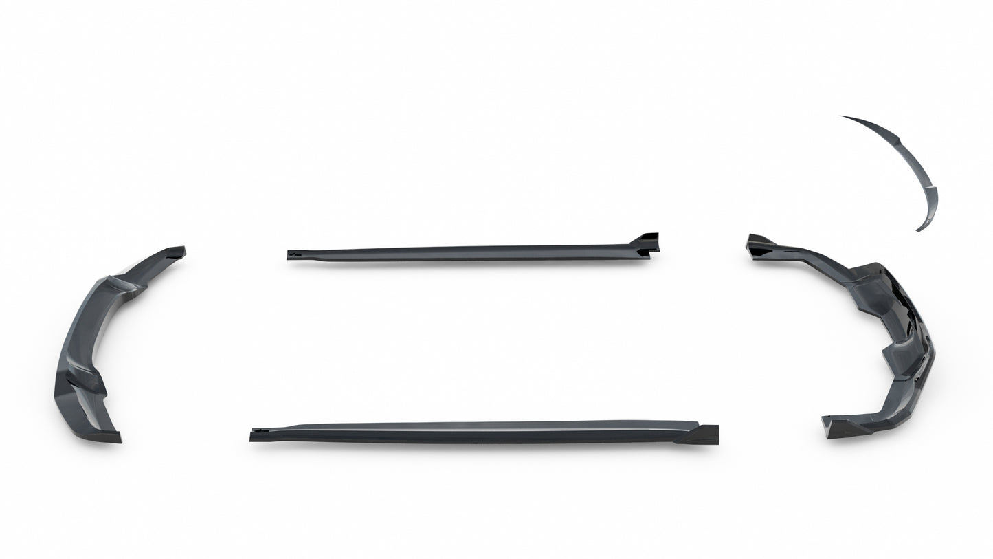 Diffusor Satz V.2 BMW X6 M-Pack F16