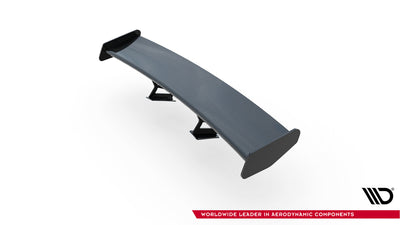 Carbon Spoiler With Internal Brackets Uprights V.2 + LED suitable for Porsche 718 Cayman 982c