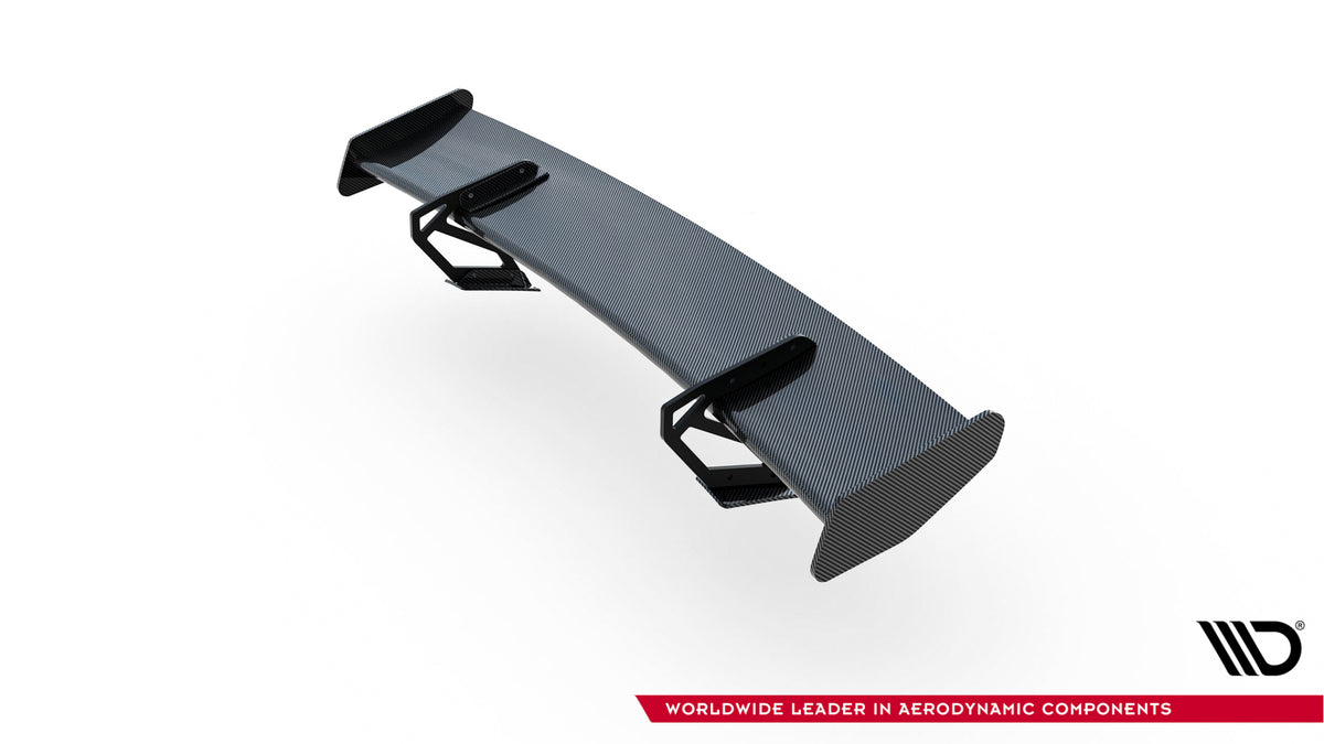 Karbonowy Spoiler Z Górnymi Mocowaniami V.2 + LED suitable for Porsche 718 Cayman 982c
