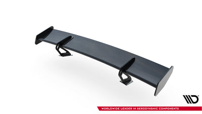 Carbon Spoiler With Upper Swan Mounting V.1 + LED suitable for Porsche 718 Cayman 982c