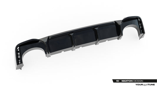 Karbonowy Dyfuzor Tylny Prepreg Audi RS6 C8 / C8 Facelift (wersja bez haka)