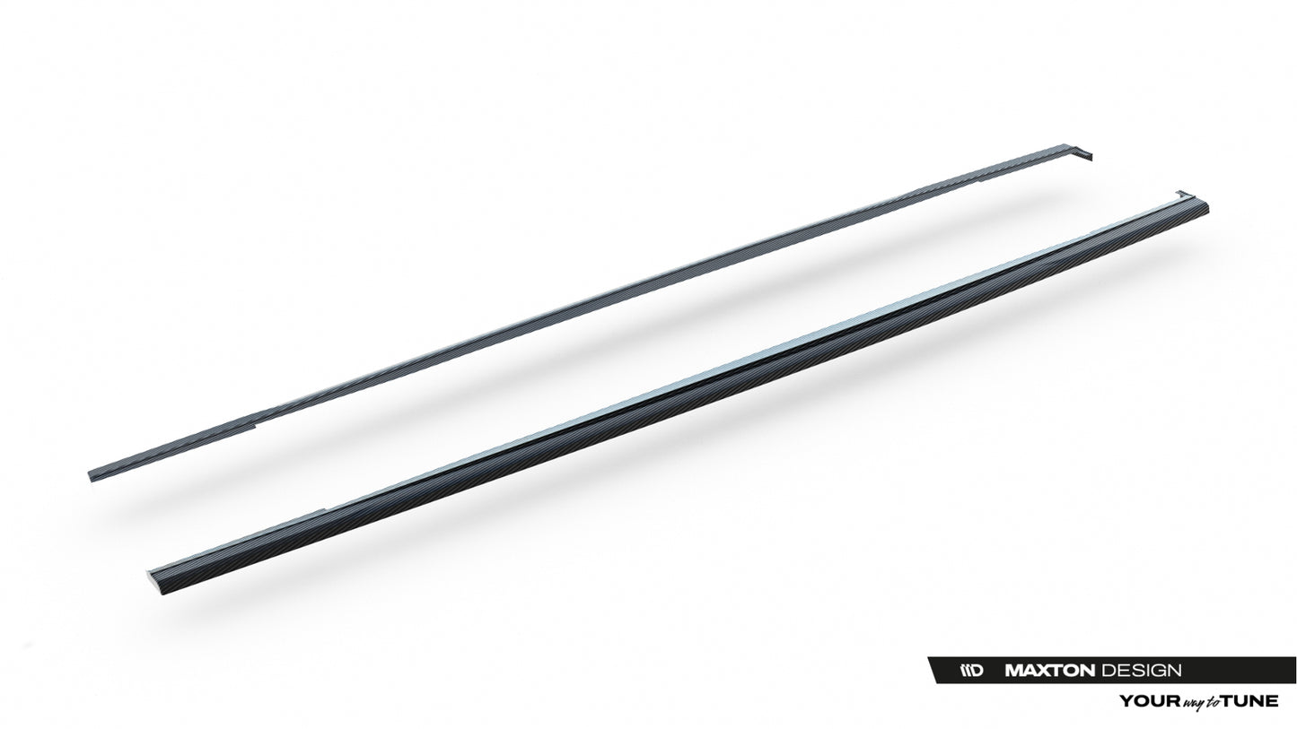 Prepreg Carbon Fiber Side Skirts suitable for Audi RS6 C8 / C8 Facelift