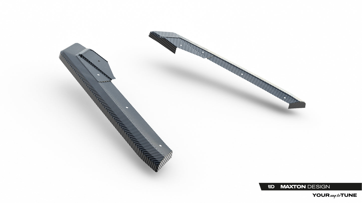 Prepreg Carbon Fiber Heck Diffusor Seite suitable for Audi RS6 C8 / C8 Facelift
