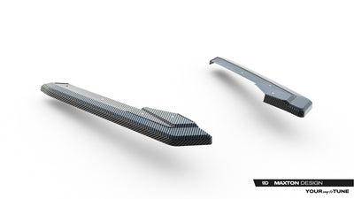 Prepreg Carbon Fiber Heck Diffusor Seite suitable for Audi RS6 C8 / C8 Facelift