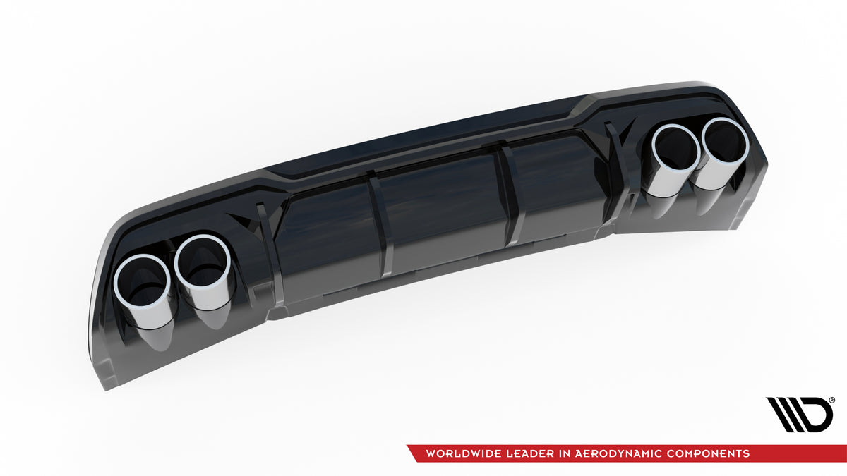 Rear Valance V.3 + Exhaust Ends Imitation suitable for Cupra Formentor Mk1 Facelift