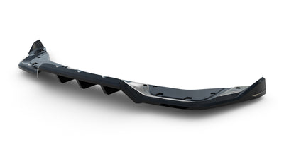 Hinten Splitter (mit einem vertikalem balken) V.1 passend für Cupra Leon Hatchback Mk1 Facelift
