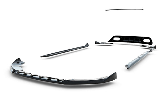 Ensemble Diffuseur V.1 compatible avec Cupra Leon Hatchback Mk1 Facelift