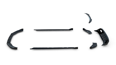 Ensemble Diffuseur V.1 compatible avec Cupra Leon Hatchback Mk1 Facelift