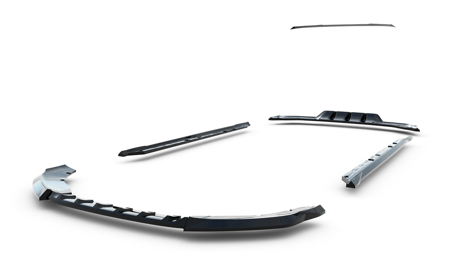 Ensemble Diffuseur V.2 compatible avec Cupra Leon Hatchback Mk1 Facelift
