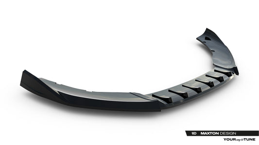 Lame Du Pare-Chocs Avant V.1 compatible avec Cupra Leon Hatchback Mk1 Facelift