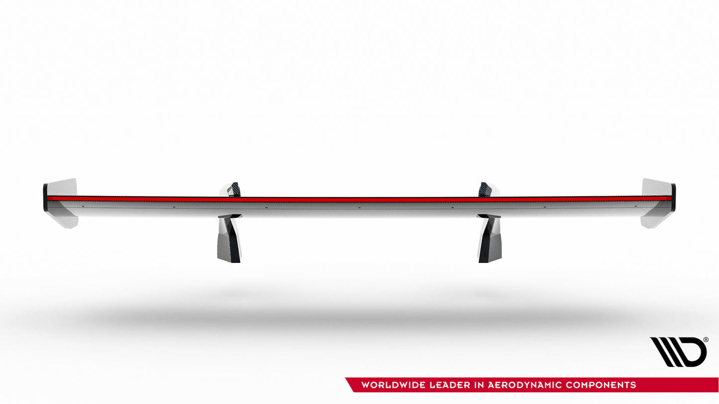 Karbonowy Spoiler + LED pasujący do Chevrolet Corvette C8
