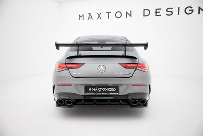 Karbonowy Spoiler Z Górnymi Mocowaniami pasujący do Mercedes-Benz CLA Coupe C118 / C118 Facelift