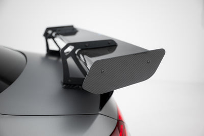 Karbonowy Spoiler Z Górnymi Mocowaniami pasujący do Mercedes-Benz CLA Coupe C118 / C118 Facelift