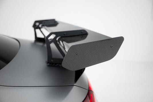 Carbon Spoiler With Upper Swan Mounting  suitable for Mercedes-Benz CLA Coupe C118 / C118 Facelift