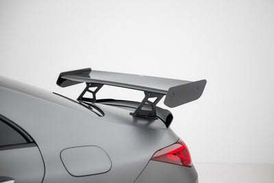 Karbonowy Spoiler Z Wewnętrznymi Wspornikami pasujący do Mercedes-Benz CLA Coupe C118 / C118 Facelift