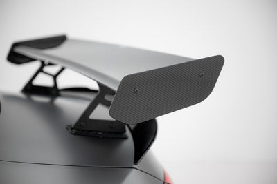 Carbon Spoiler With Internal Brackets Uprights + LED suitable for Mercedes-Benz CLA Coupe C118 / C118 Facelift