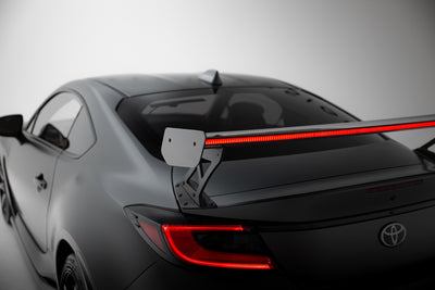 Karbonowy Spoiler Z Zewnętrznymi Wspornikami pasujący do Toyota GR86 / Subaru BRZ Mk2