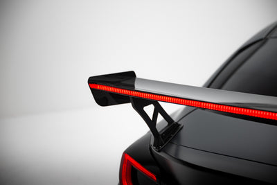 Karbonowy Spoiler Z Zewnętrznymi Wspornikami pasujący do Toyota GR86 / Subaru BRZ Mk2