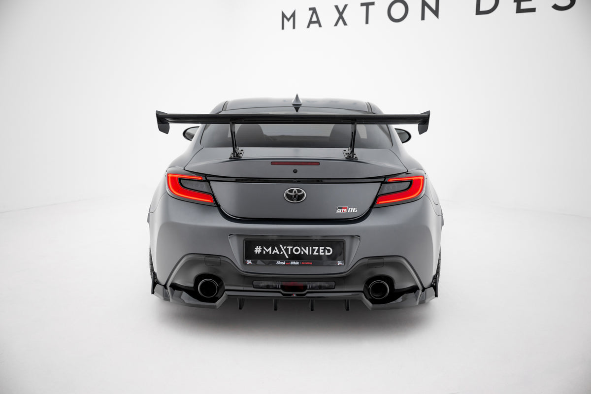 Carbon Spoiler With Internal Brackets Uprights suitable for Toyota GR86 / Subaru BRZ Mk2
