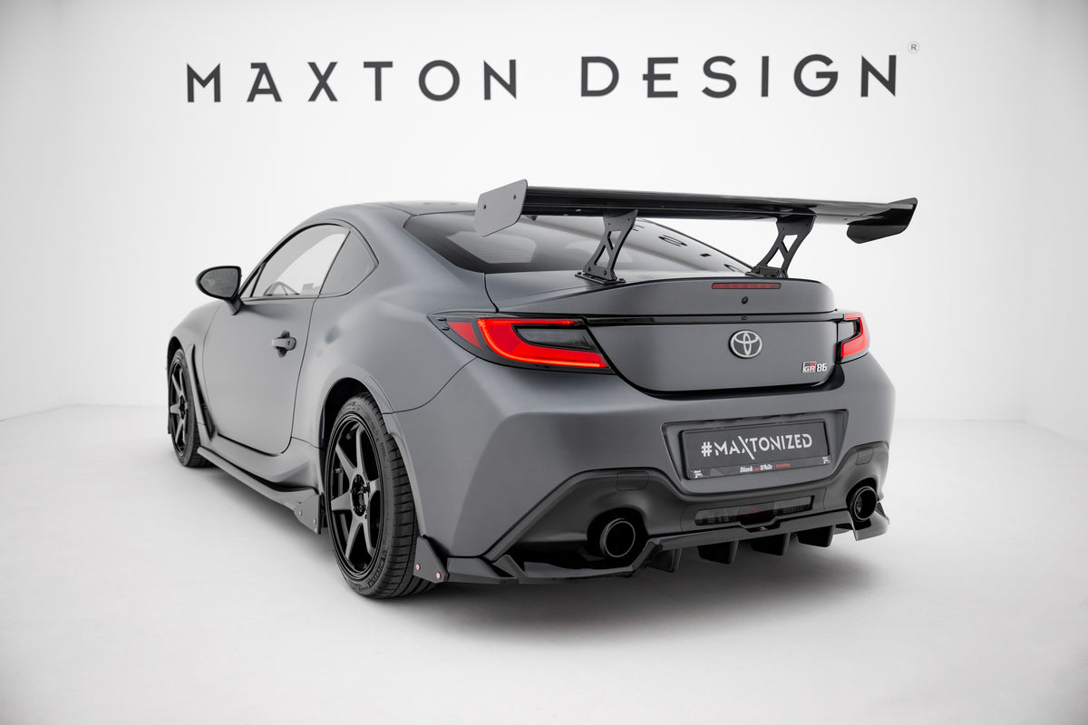 Carbon Spoiler With Internal Brackets Uprights suitable for Toyota GR86 / Subaru BRZ Mk2