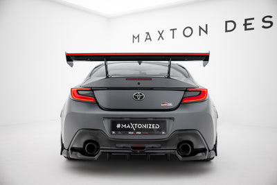 Carbon Spoiler With Internal Brackets Uprights + LED suitable for Toyota GR86 / Subaru BRZ Mk2