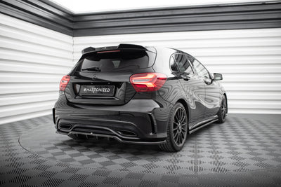 Arriere Splitter (Avec Une Barre Verticale) Mercedes-Benz A AMG-Line W176 Facelift