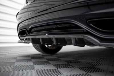 Arriere Splitter (Avec Une Barre Verticale) Mercedes-Benz A AMG-Line W176 Facelift