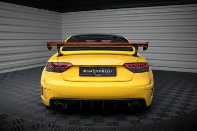 Karbonowy Spoiler Z Zewnętrznymi Wspornikami + LED pasujący do Audi A5 Coupe 8T