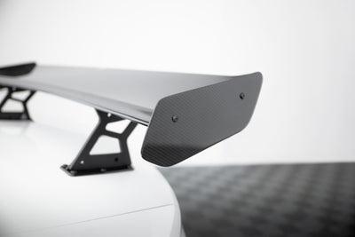 Carbon Spoiler With Internal Brackets Uprights  suitable for Volkswagen Jetta GLI Mk7