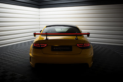 Carbon Spoiler With Upper Swan Mounting + LED suitable for Audi A5 Coupe 8T