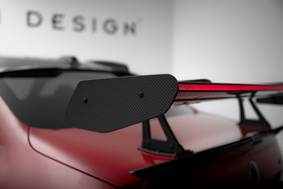 Carbon Spoiler With Upper Swan Mounting + LED compatible with BMW M2 G87