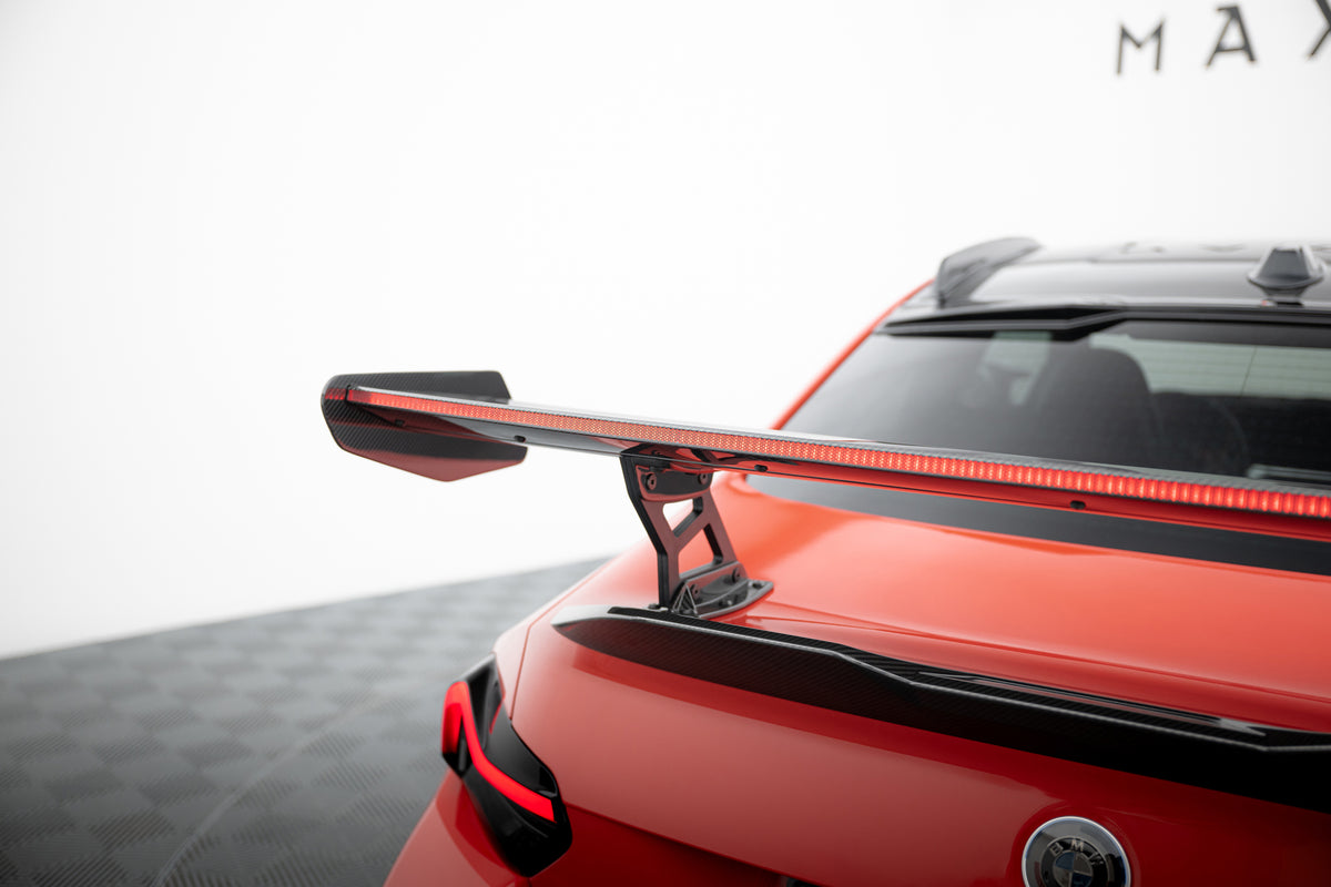 Karbonowy Spoiler Z Wewnętrznymi Wspornikami + LED pasujący do BMW M2 G87