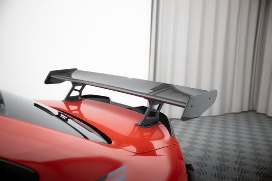 Carbon Spoiler With Internal Brackets Uprights + LED suitable for BMW M2 G87
