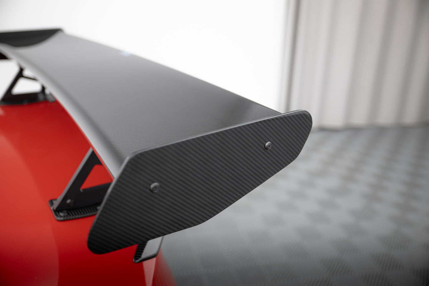 Carbon Spoiler With Internal Brackets Uprights suitable for BMW M2 G87