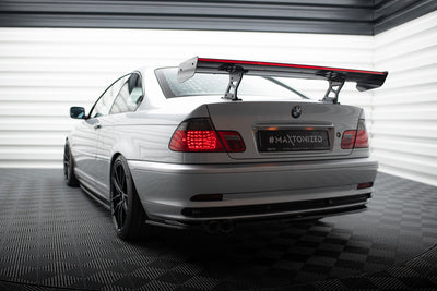 Karbonowy Spoiler Z Wewnętrznymi Wspornikami + LED BMW 3 Coupe E46
