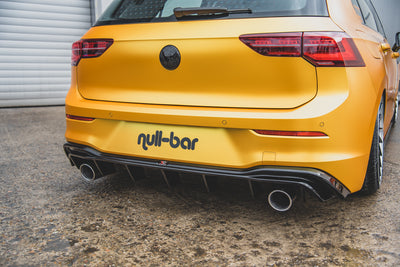 Heckansatz (GTI LOOK) mit Auspuff passend für Volkswagen Golf Mk8