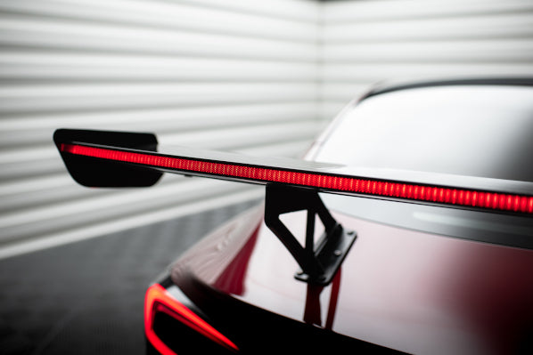 Karbonowy Spoiler + LED pasujący do Tesla Model 3
